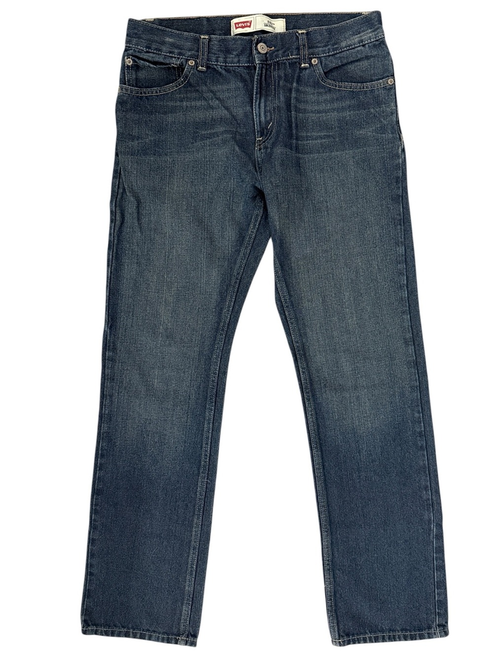 Levi’s 511 Skinny Dark Wash Stretch Jeans Boys 20R 30x30 Slim Fit